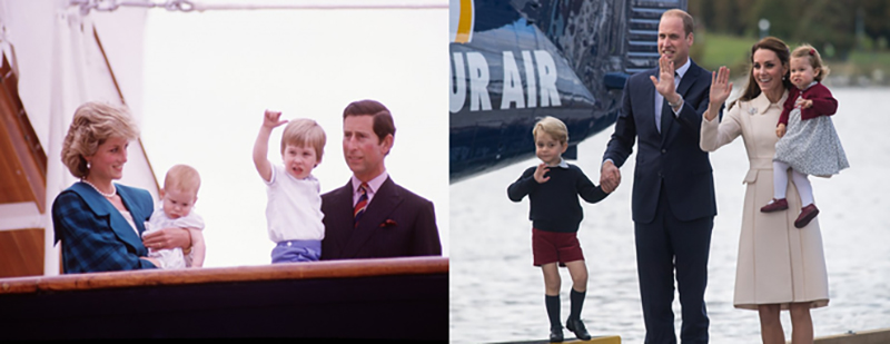 Những điểm chung thú vị trong cách nuôi dạy con của Công nương Diana và Kate Middleton Những điểm chung thú vị trong cách nuôi dạy con của Công nương Diana và Kate Middleton